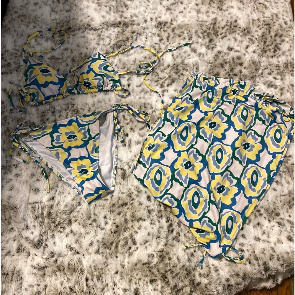 3 piece bathing suit